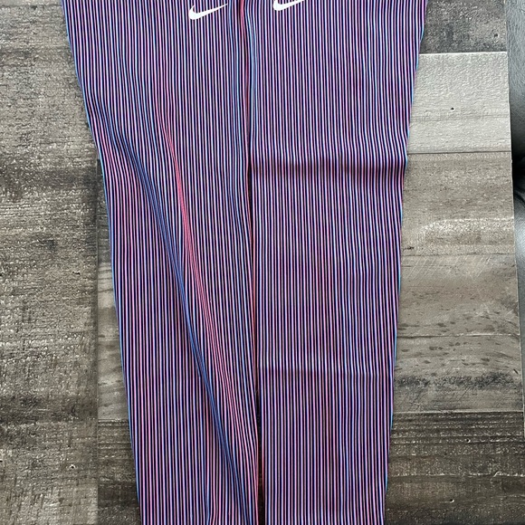 Nike Pro Elite Running Leg Sleeves Olympics Blue Red Made...